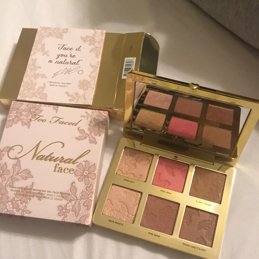 Brand new Too Faced natural face palette
